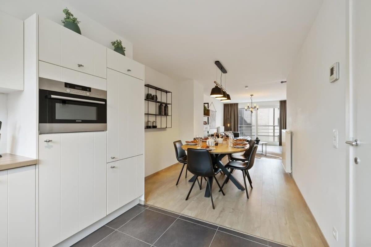 Ferienwohnung Beautiful Bel-Etage In Blankenberge Exterior foto